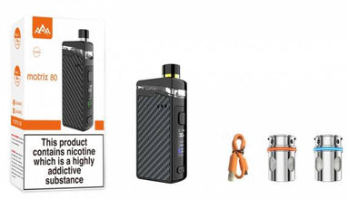 AAA Matrix 80 Pod Mod - 2 in 1 with 3 Coil - Cell 2000mh